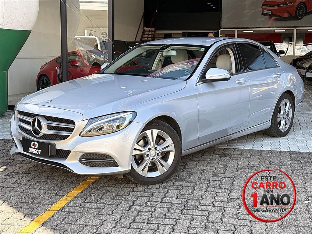 MERCEDES-BENZ C 180 1.6 CGI EXCLUSIVE 16V TURBO GASOLINA 4P AUTOMÁTICO
