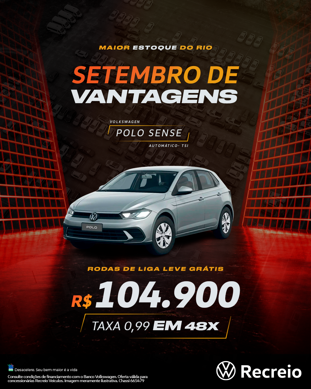 POLO 1.0 170 TSI SENSE AUTOMÁTICO