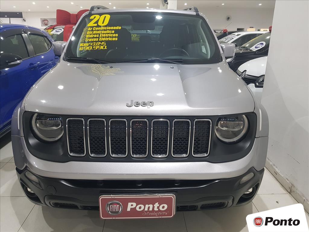 JEEP RENEGADE 2020 - 1.8 16V FLEX LONGITUDE 4P AUTOMÁTICO