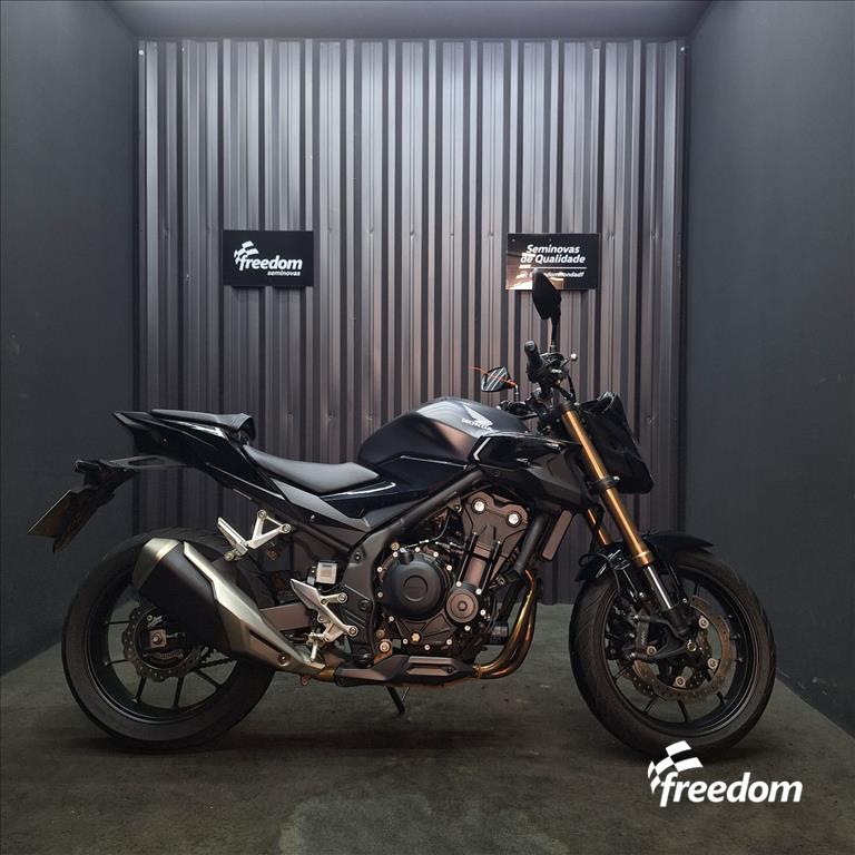 Moto HONDA do modelo CB 500F ABS 2023/2024