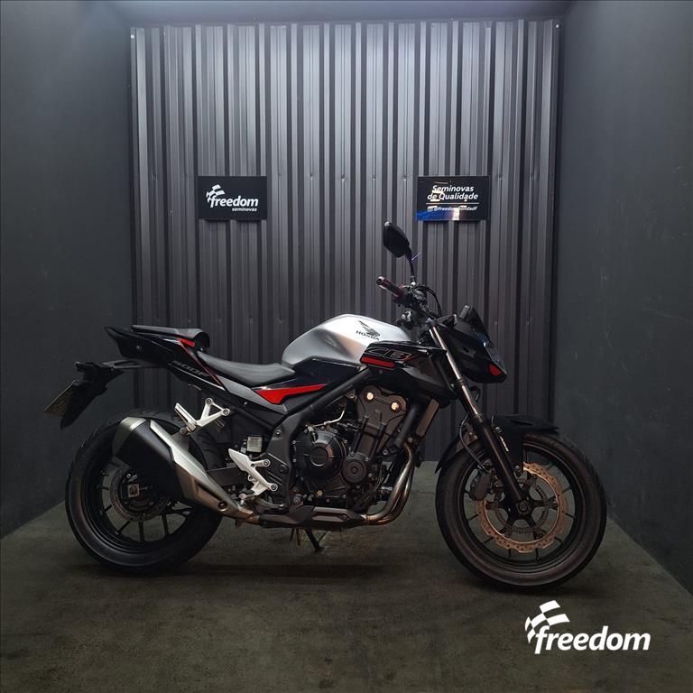 Moto HONDA do modelo CB 500F ABS 2021/2022