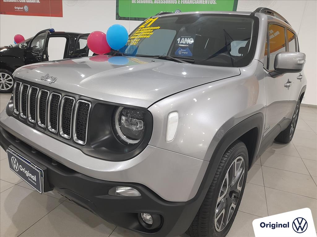 JEEP RENEGADE 2021 - 1.8 16V FLEX LONGITUDE 4P AUTOMÁTICO
