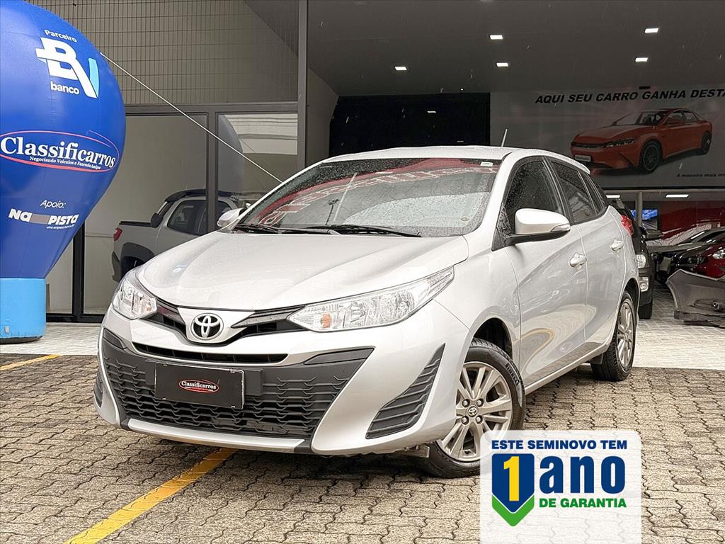 Toyota Yaris - 1.5 16V FLEX XL PLUS CONNECT MULTIDRIVE