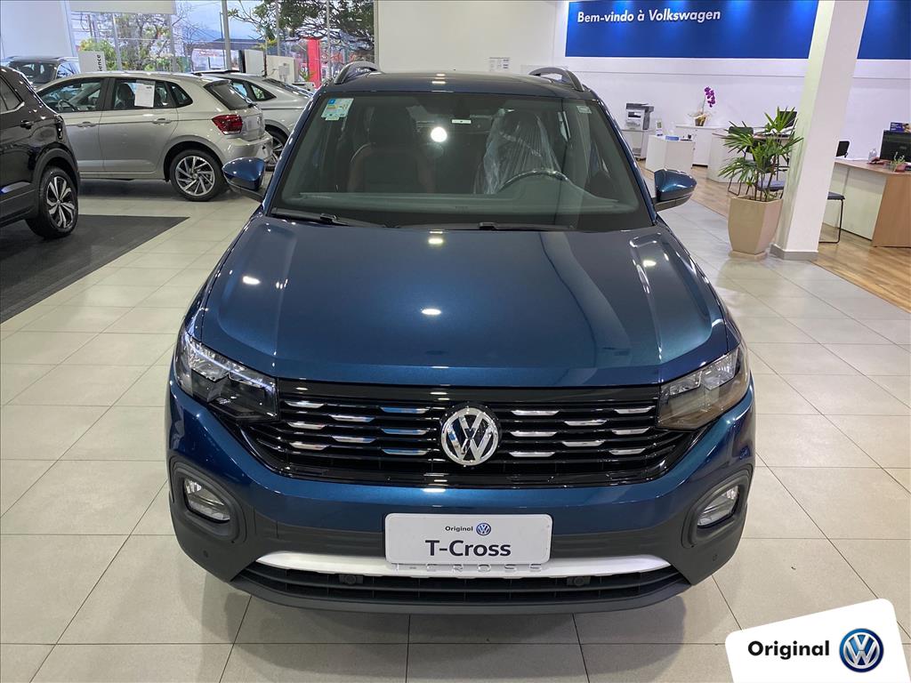 VOLKSWAGEN T-CROSS 2021 - 1.0 200 TSI TOTAL FLEX COMFORTLINE AUTOMÁTICO