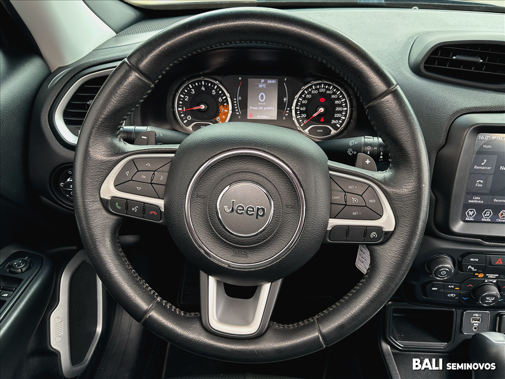 RENEGADE 1.8 16V FLEX LONGITUDE 4P AUTOMÁTICO7