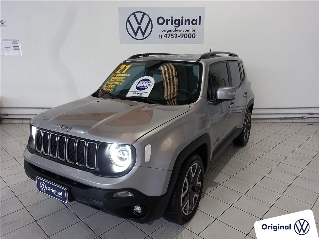 JEEP RENEGADE 2021 - 1.8 16V FLEX LONGITUDE 4P AUTOMÁTICO