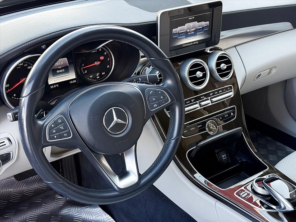 MERCEDES-BENZ C 180 1.6 CGI EXCLUSIVE 16V TURBO GASOLINA 4P AUTOMÁTICO