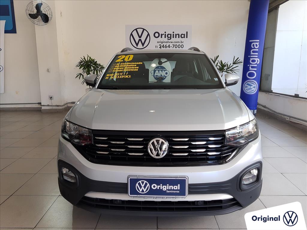 VOLKSWAGEN T-CROSS 2020 - 1.0 200 TSI TOTAL FLEX COMFORTLINE AUTOMÁTICO