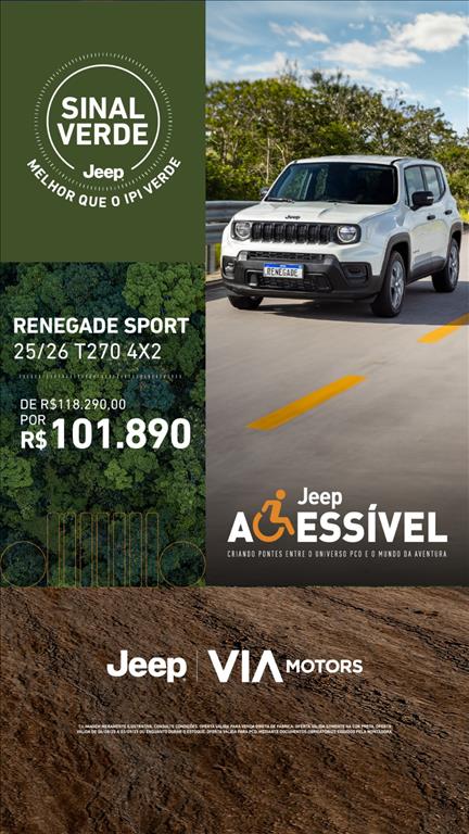 RENEGADE 1.3 T270 TURBO FLEX SPORT AT60