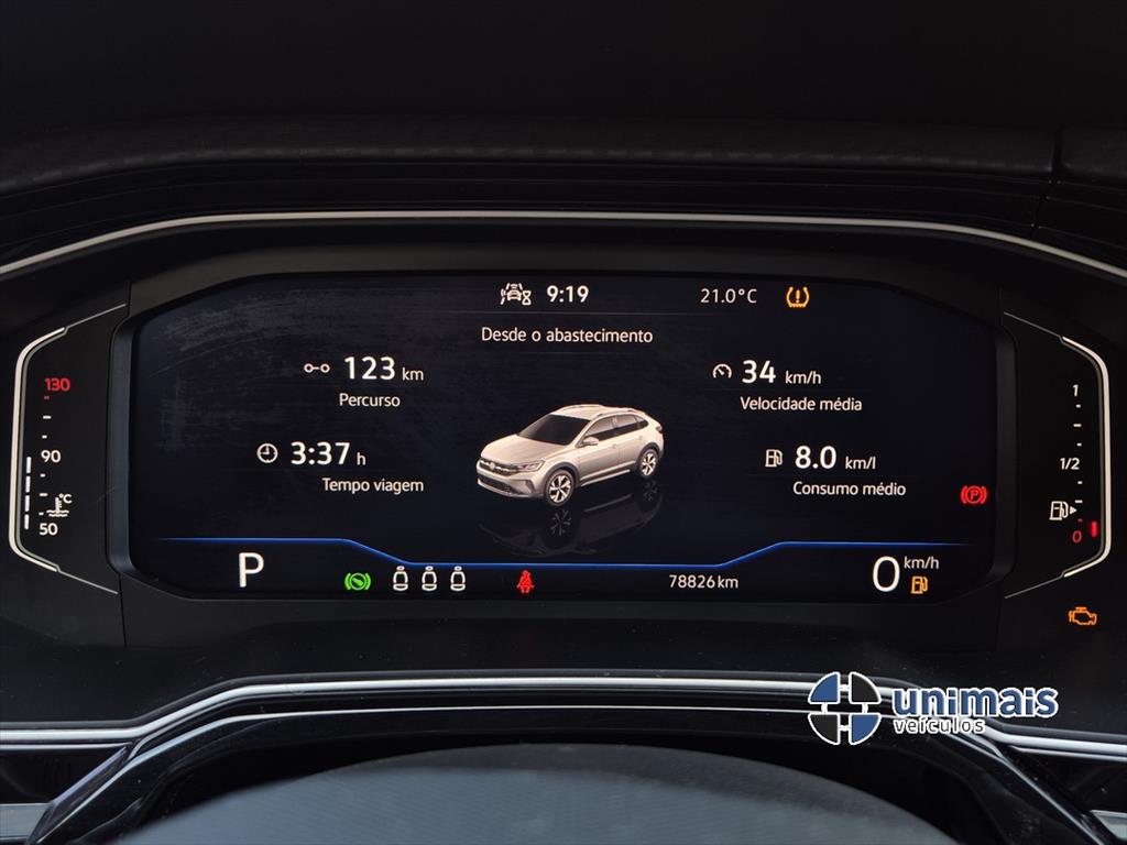 VOLKSWAGEN NIVUS 1.0 200 TSI TOTAL FLEX HIGHLINE AUTOMÁTICO — foto 8