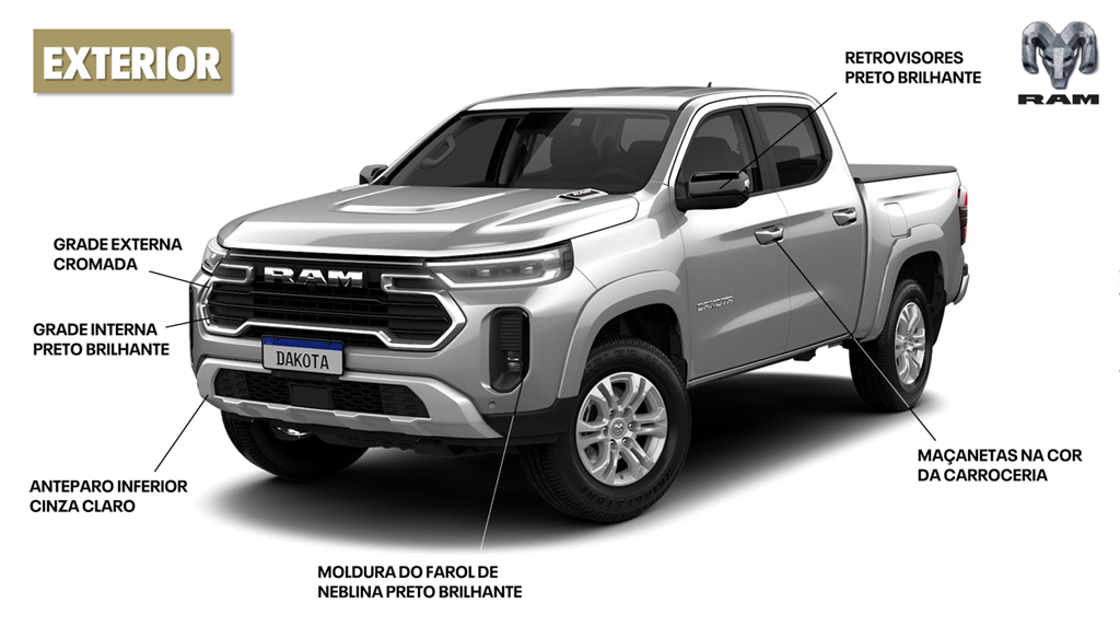 DAKOTA 2.2 TURBO DIESEL BIG HORN 4X4 AUTOMÁTICO3