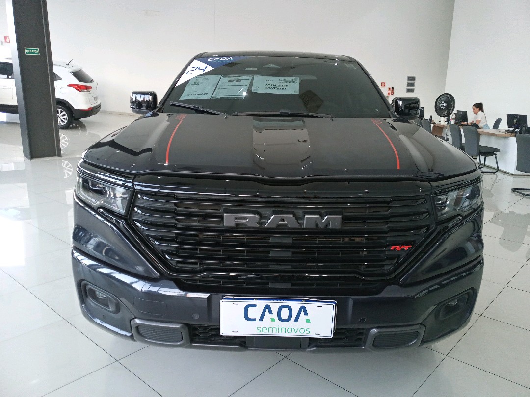 RAM-RAMPAGE-2.0 HURRICANE 4 TURBO GASOLINA R/T 4X4 AUTOMÁTICO