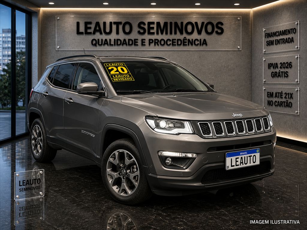 COMPASS 2.0 16V FLEX LONGITUDE AUTOMÁTICO