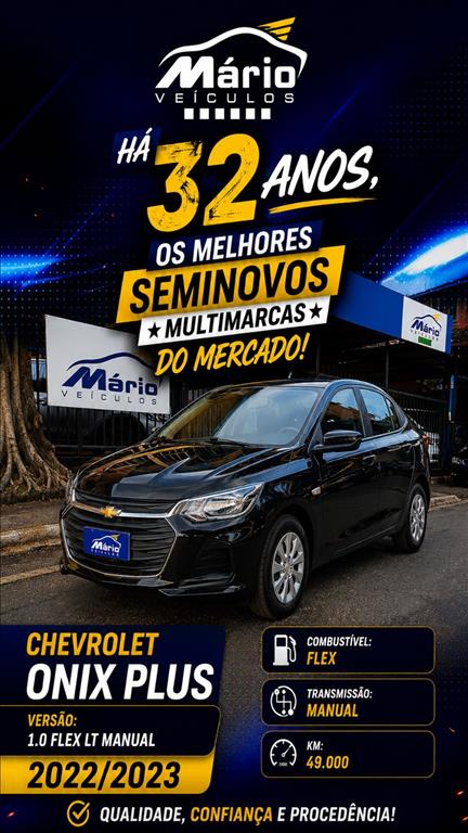 Chevrolet Onix Plus LT 1.0 MT FLEX 2023