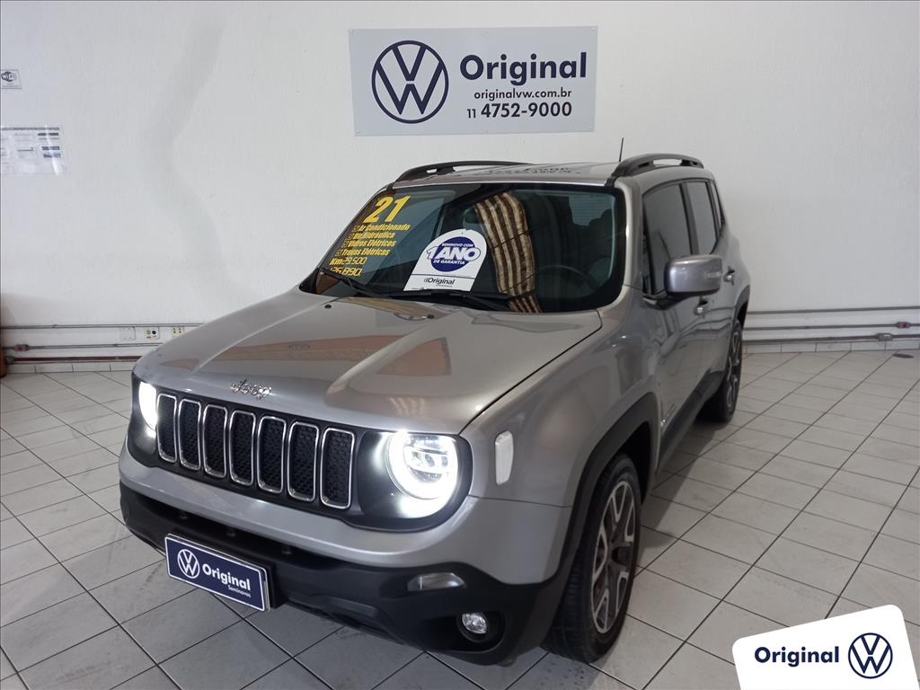 JEEP RENEGADE 2021 - 1.8 16V FLEX LONGITUDE 4P AUTOMÁTICO