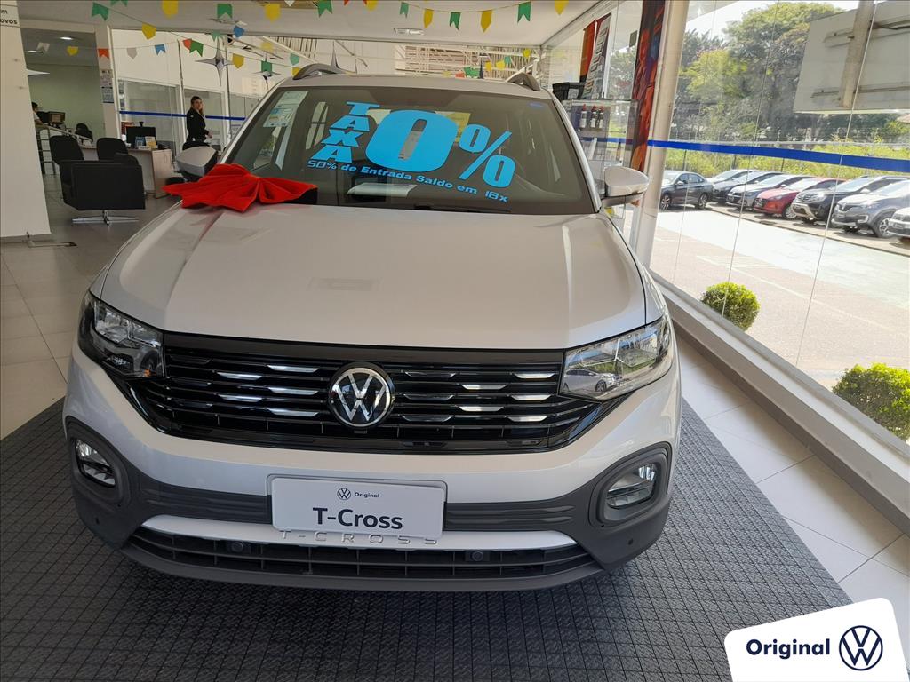 VOLKSWAGEN T-CROSS 2022 - 1.0 200 TSI TOTAL FLEX COMFORTLINE AUTOMÁTICO