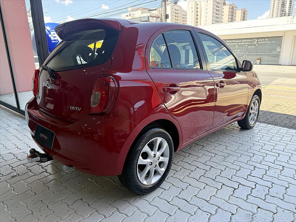 Nissan March - 1.6 SV 16V FLEX 4P MANUAL