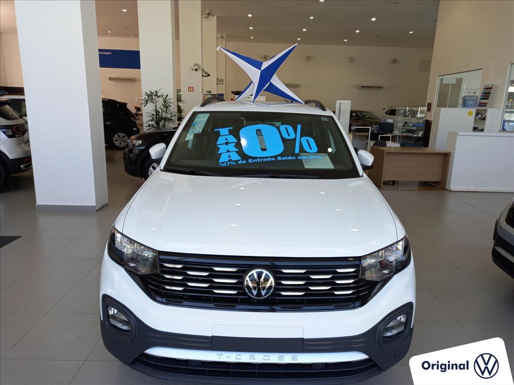 VOLKSWAGEN T-CROSS 2022 - 1.0 200 TSI TOTAL FLEX COMFORTLINE AUTOMÁTICO