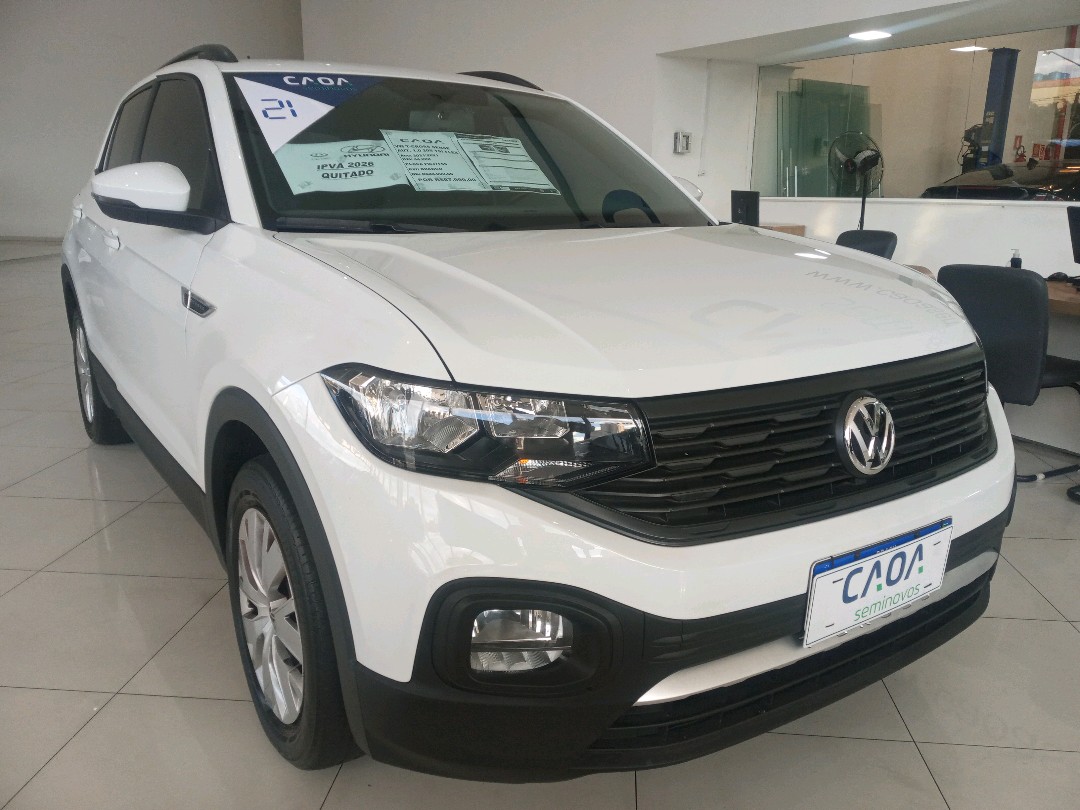 VW - Volkswagen-T-CROSS-1.0 200 TSI TOTAL FLEX SENSE AUTOMÁTICO