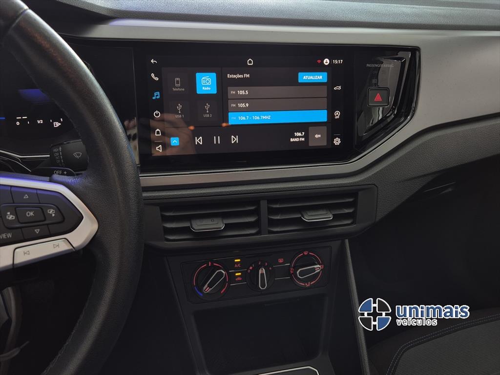 VOLKSWAGEN NIVUS 1.0 200 TSI TOTAL FLEX COMFORTLINE AUTOMÁTICO — foto 10