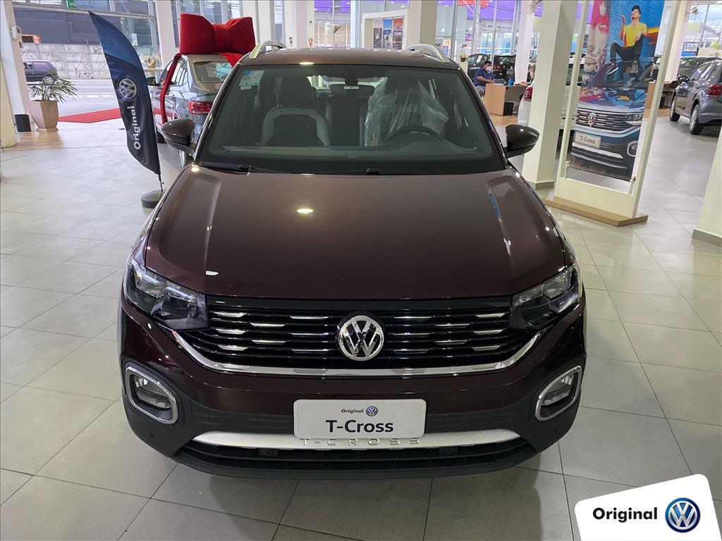 VOLKSWAGEN T-CROSS 2021 - 1.4 250 TSI TOTAL FLEX HIGHLINE AUTOMÁTICO