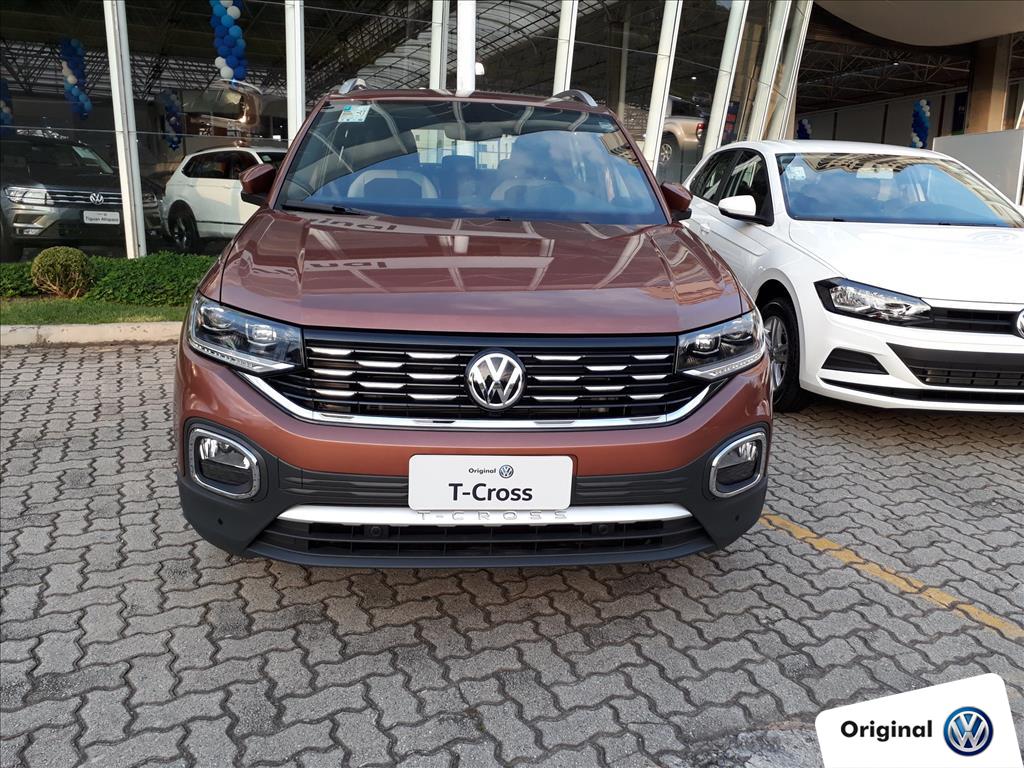 VOLKSWAGEN T-CROSS 2020 - 1.4 250 TSI TOTAL FLEX HIGHLINE AUTOMÁTICO