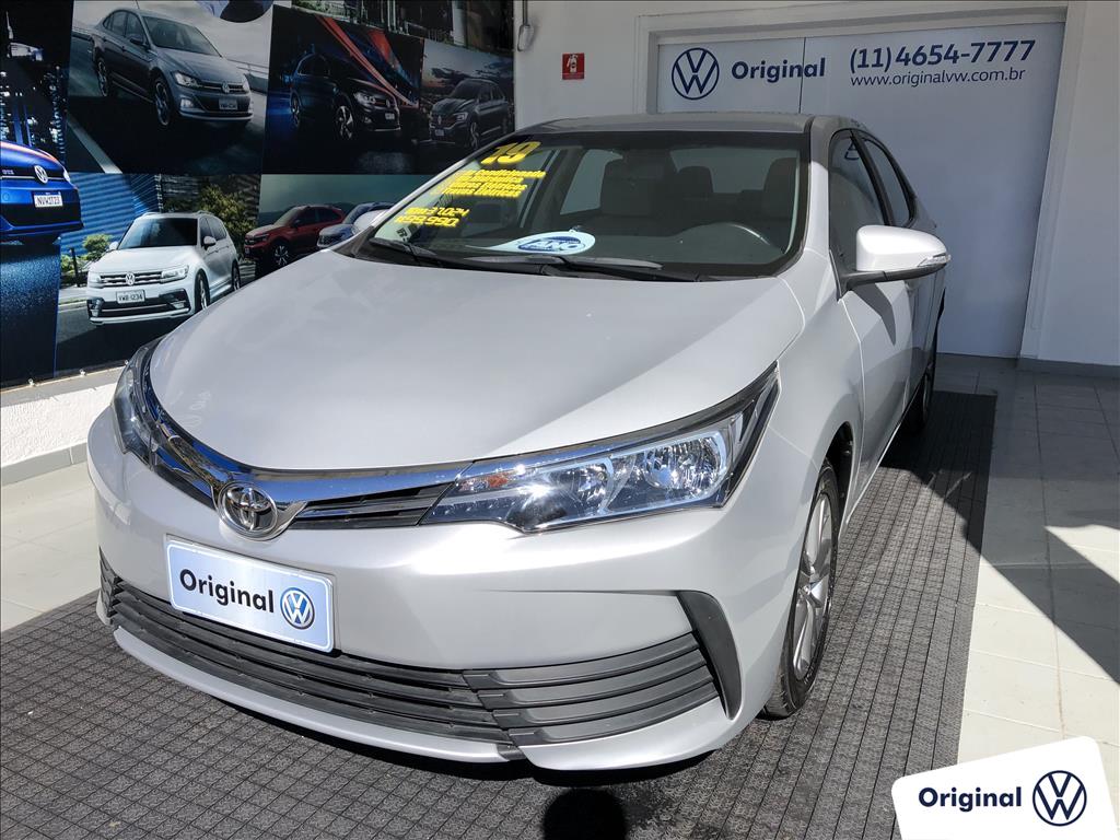 TOYOTA COROLLA 2019 - 1.8 GLI UPPER 16V FLEX 4P AUTOMÁTICO
