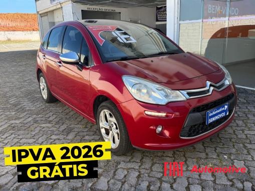 C3 1.6 EXCLUSIVE 16V FLEX 4P AUTOMÁTICO