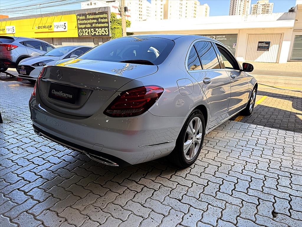 MERCEDES-BENZ C 180 1.6 CGI EXCLUSIVE 16V TURBO GASOLINA 4P AUTOMÁTICO