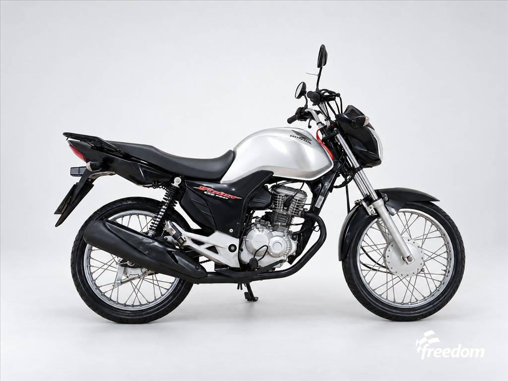 Moto HONDA do modelo CG 160 START ES 2023/2024