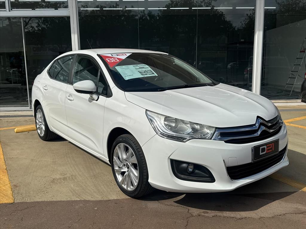 Citroën-C4 LOUNGE-1.6 ORIGINE 16V TURBO FLEX 4P MANUAL