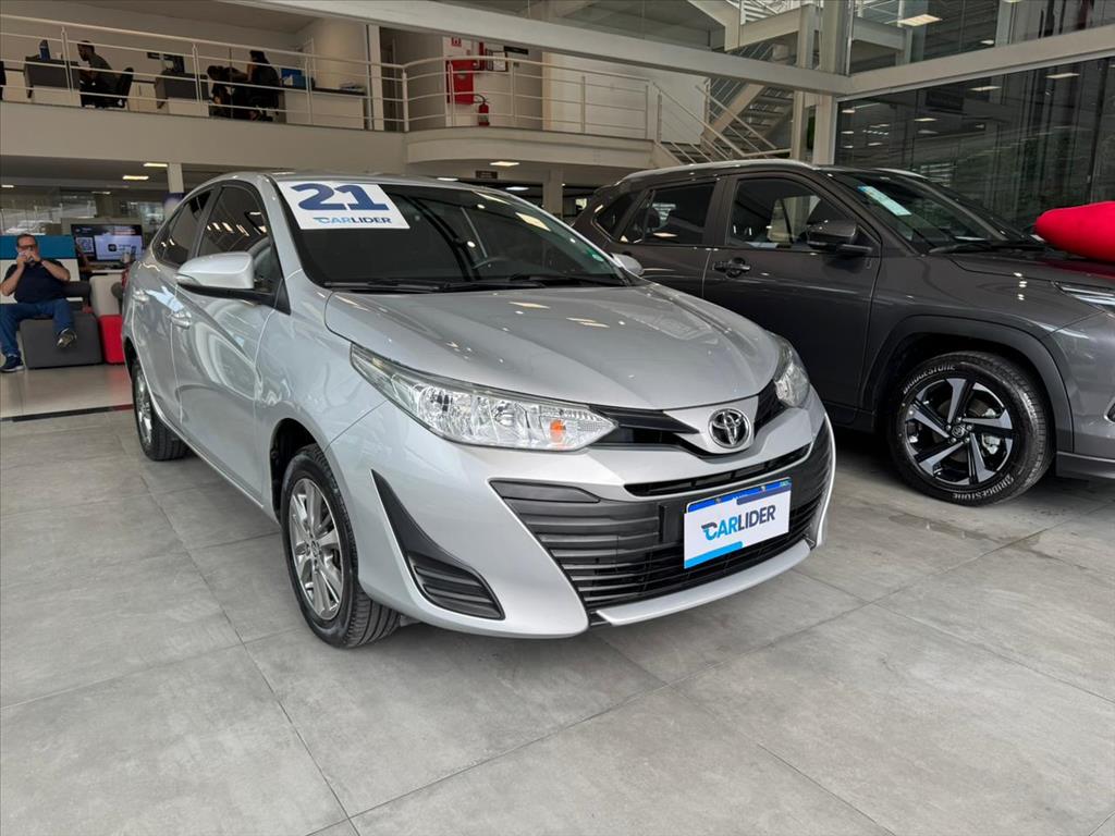 YARIS 1.5 16V FLEX SEDAN XL PLUS CONNECT MULTIDRIVE1