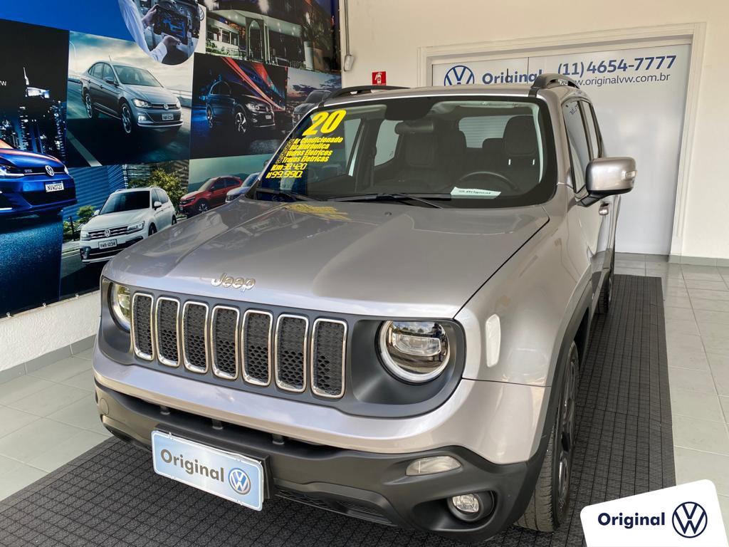 JEEP RENEGADE 2020 - 1.8 16V FLEX LONGITUDE 4P AUTOMÁTICO