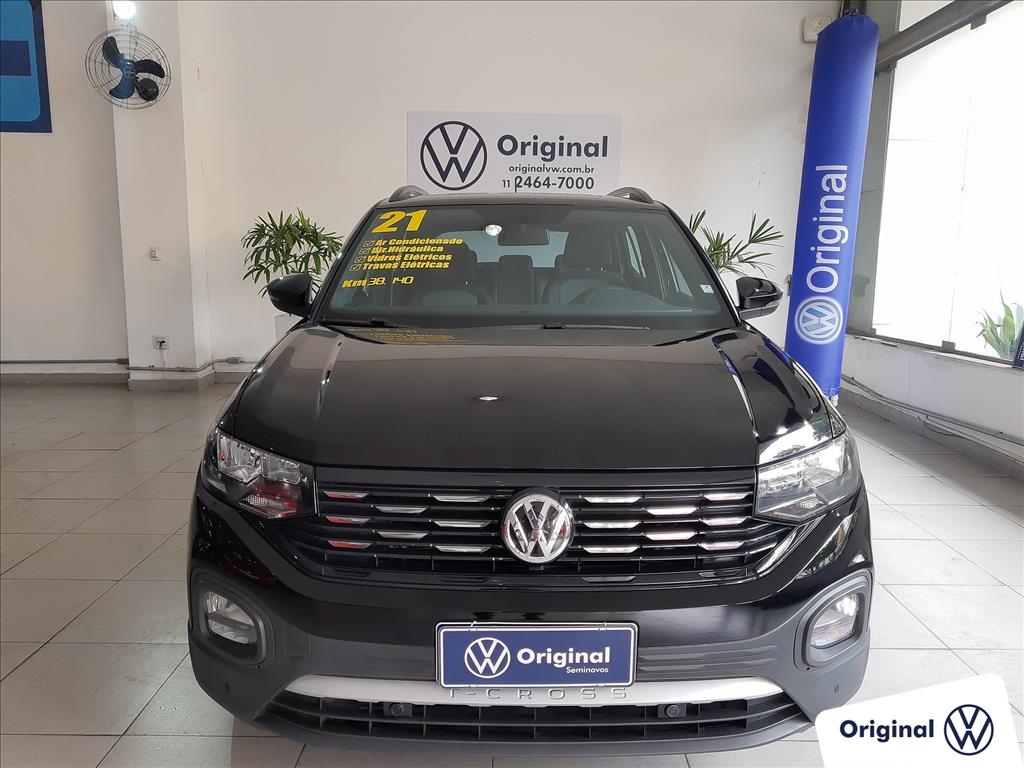 VOLKSWAGEN T-CROSS 2021 - 1.0 200 TSI TOTAL FLEX COMFORTLINE AUTOMÁTICO