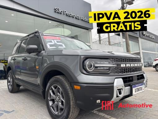 BRONCO SPORT 2.0 ECOBOOST GASOLINA BADLANDS 4X4 SELECTSHIFT