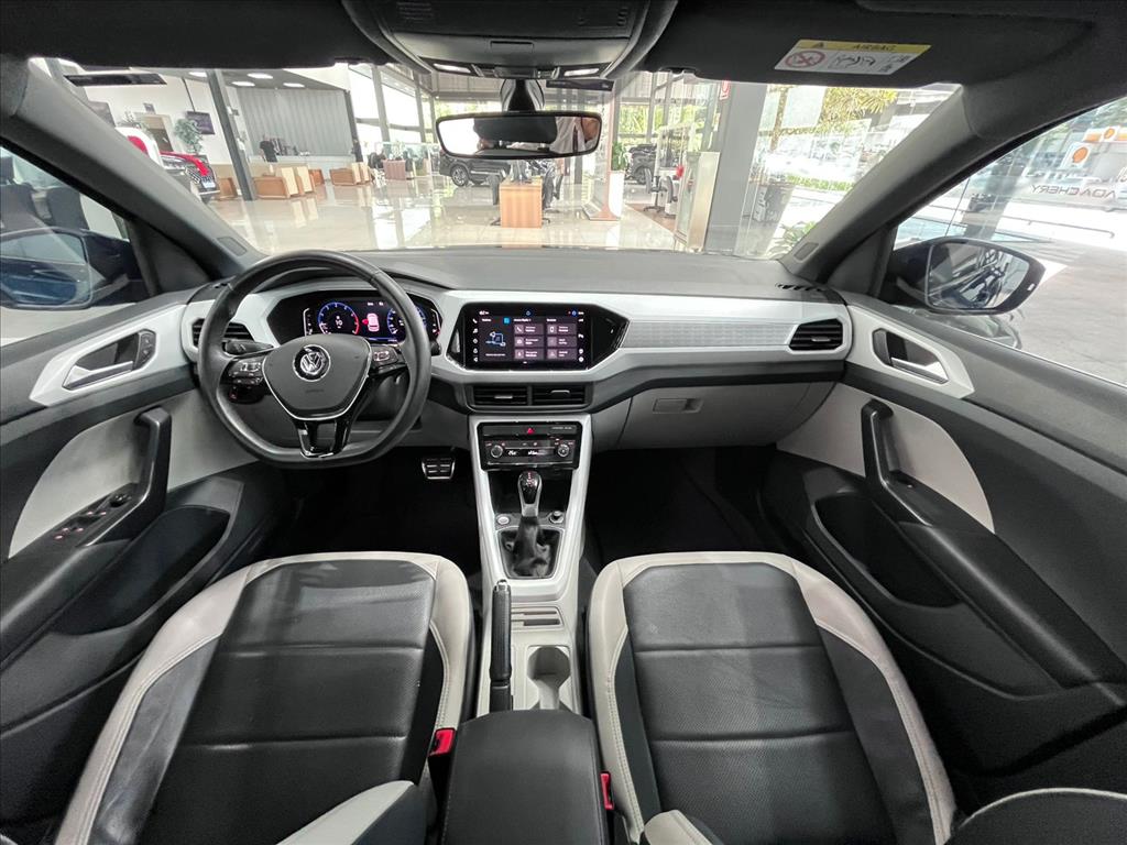 VW - Volkswagen-T-CROSS-1.4 250 TSI TOTAL FLEX HIGHLINE AUTOMÁTICO