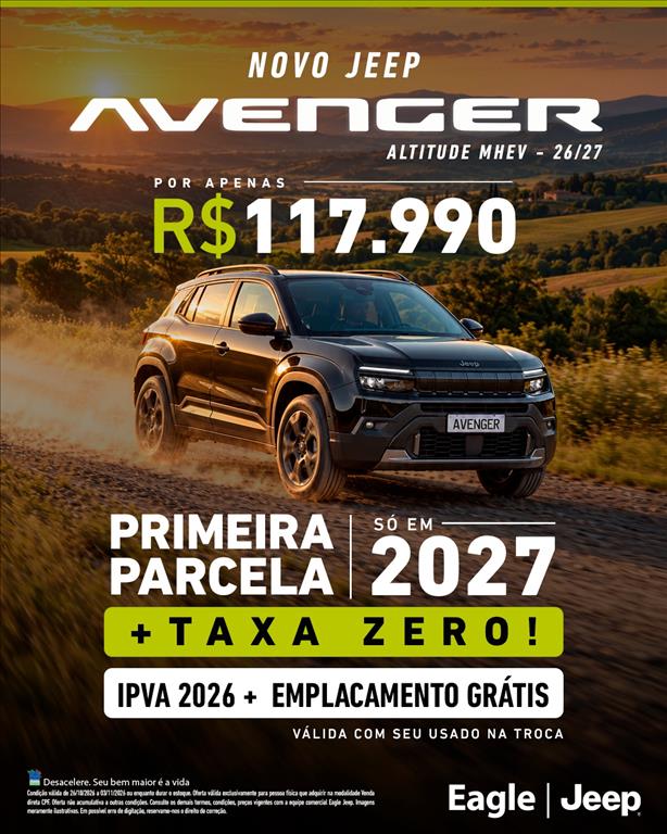 AVENGER 1.0 T200 TURBO MHEV ALTITUDE CVT0