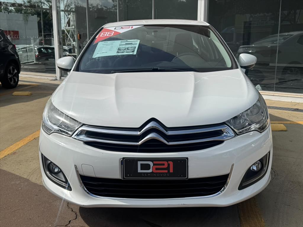 Citroën-C4 LOUNGE-1.6 ORIGINE 16V TURBO FLEX 4P MANUAL