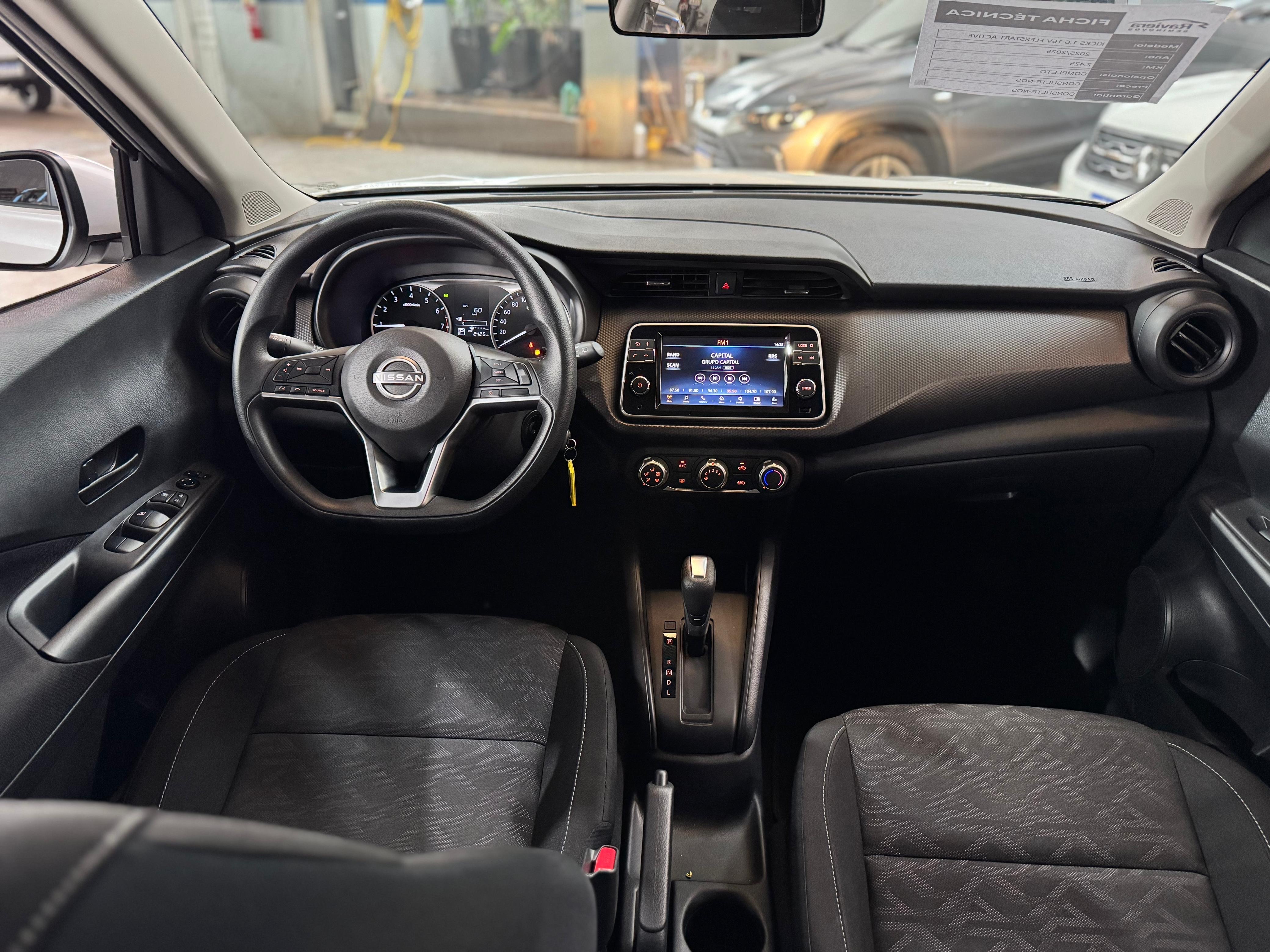 Nissan-KICKS PLAY-1.6 16V FLEXSTART ACTIVE PLUS XTRONIC