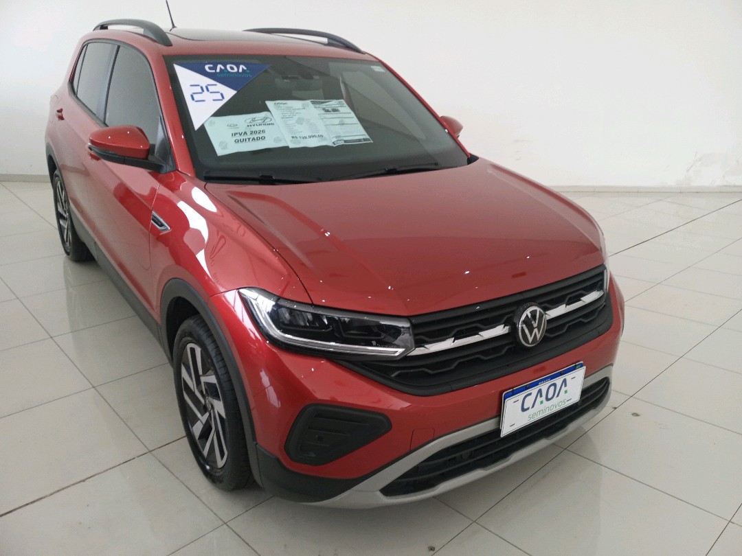 VW - Volkswagen-T-CROSS-1.0 200 TSI TOTAL FLEX COMFORTLINE AUTOMÁTICO