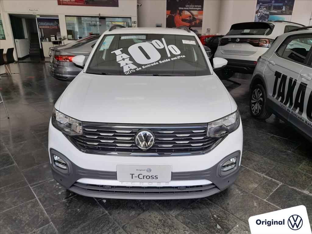 VOLKSWAGEN T-CROSS 2022 - 1.0 200 TSI TOTAL FLEX COMFORTLINE AUTOMÁTICO