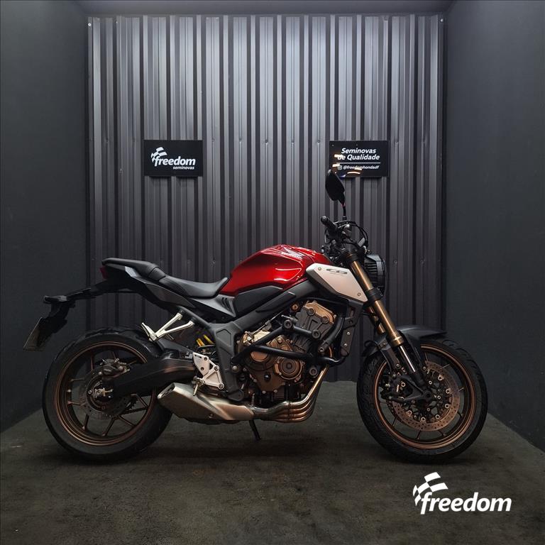 Moto HONDA do modelo CB 650 R ABS 2022/2022
