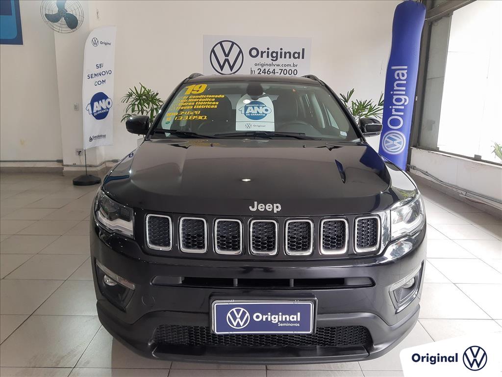 JEEP COMPASS 2019 - 2.0 16V FLEX LONGITUDE AUTOMÁTICO