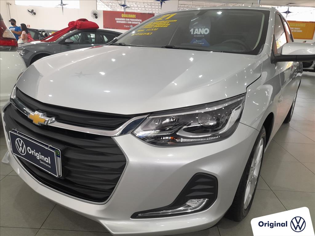 CHEVROLET ONIX 2021 - 1.0 TURBO FLEX PREMIER AUTOMÁTICO