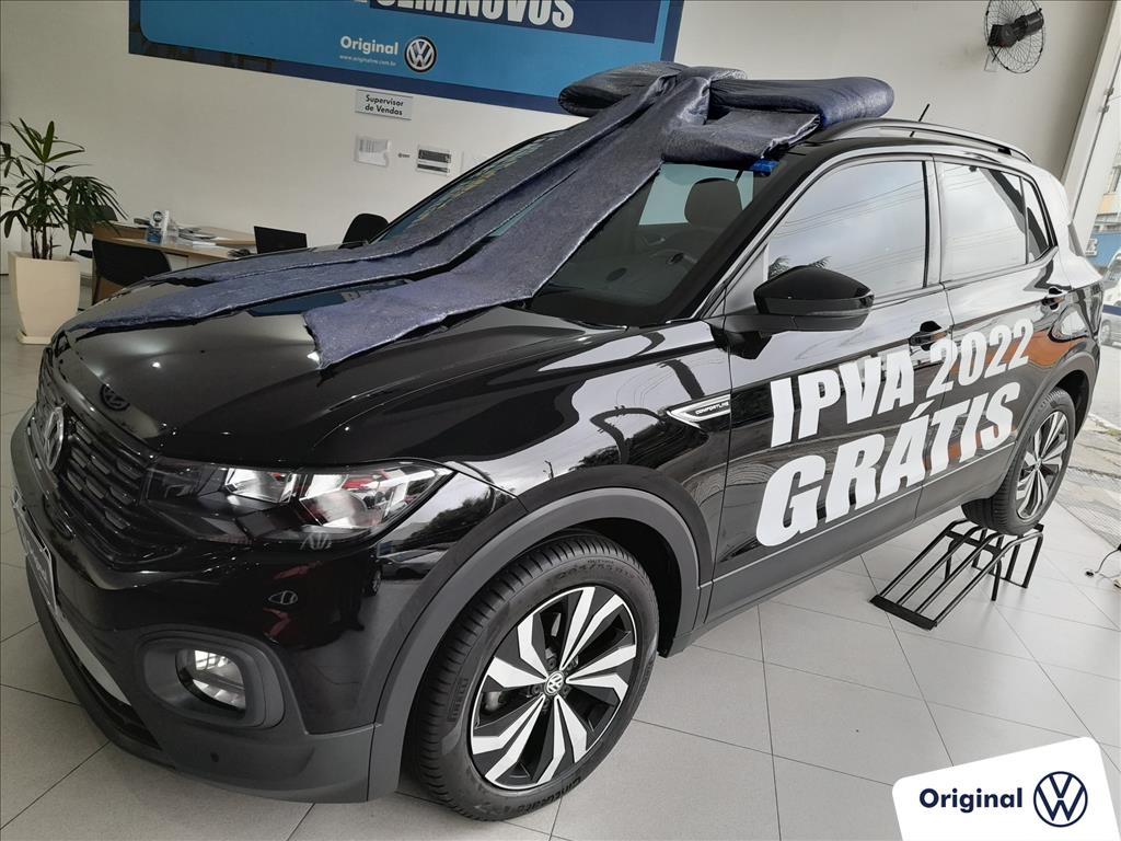 VOLKSWAGEN T-CROSS 2021 - 1.0 200 TSI TOTAL FLEX COMFORTLINE AUTOMÁTICO