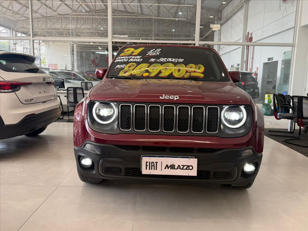 RENEGADE 1.8 16V FLEX LONGITUDE 4P AUTOMÁTICO RENEGADE 1.8 16V FLEX LONGITUDE 4P AUTOMÁTICO