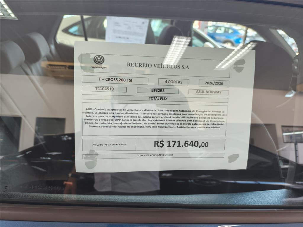T-CROSS 1.0 200 TSI TOTAL FLEX AUTOMÁTICO4
