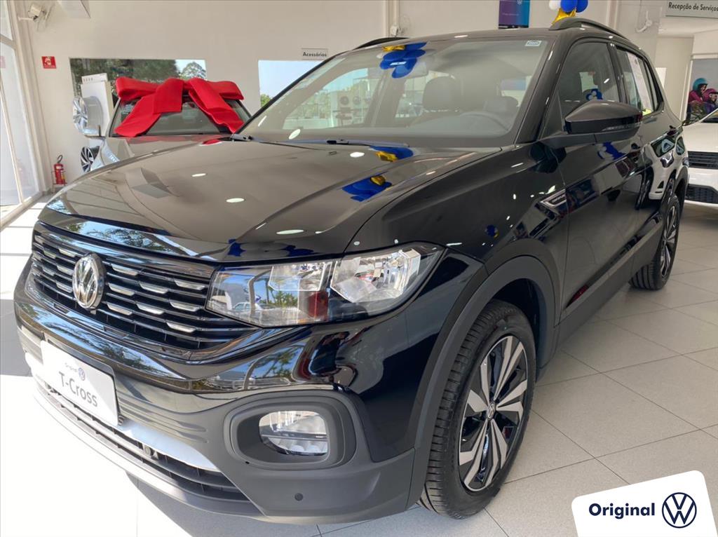 VOLKSWAGEN T-CROSS 2021 - 1.0 200 TSI TOTAL FLEX COMFORTLINE AUTOMÁTICO