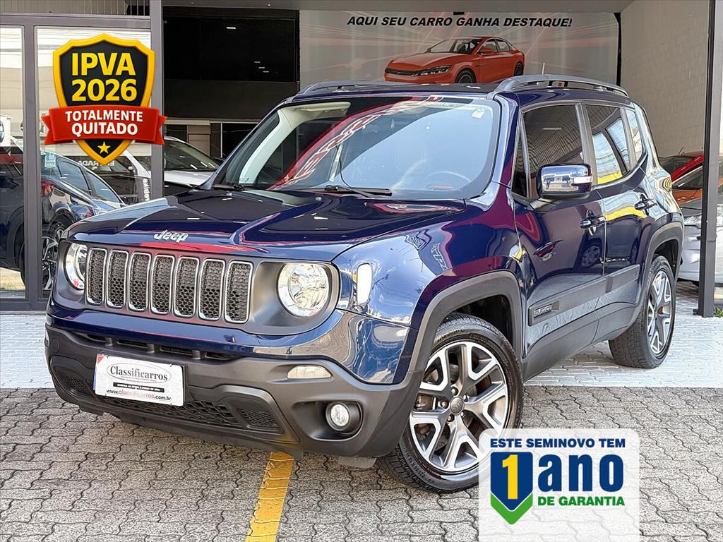 Jeep Renegade - 1.8 16V FLEX LONGITUDE 4P AUTOMÁTICO