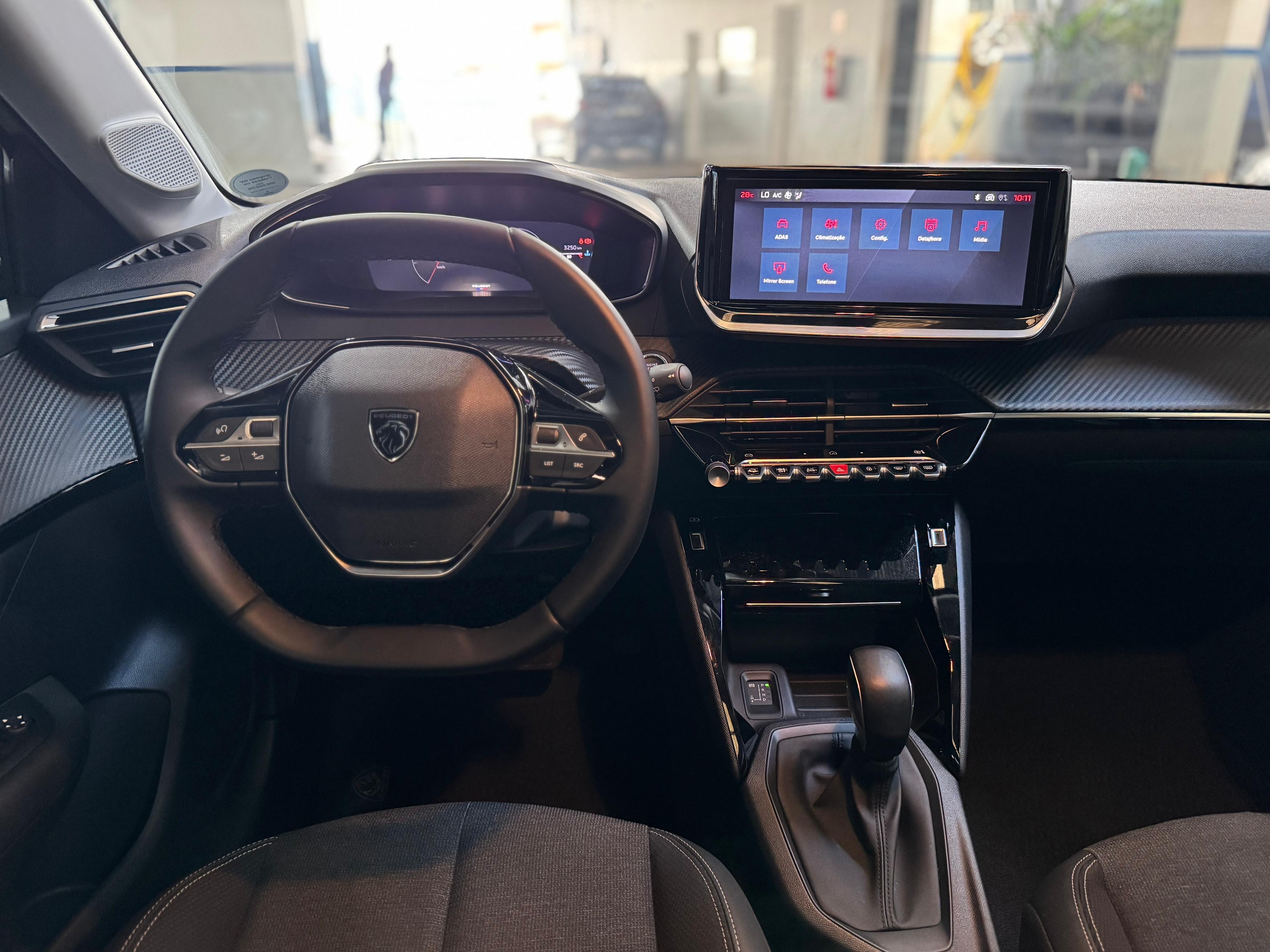 Peugeot-208-1.0 TURBO 200 FLEX ALLURE CVT